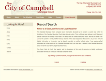 Tablet Screenshot of campbellmunicipalcourt.com